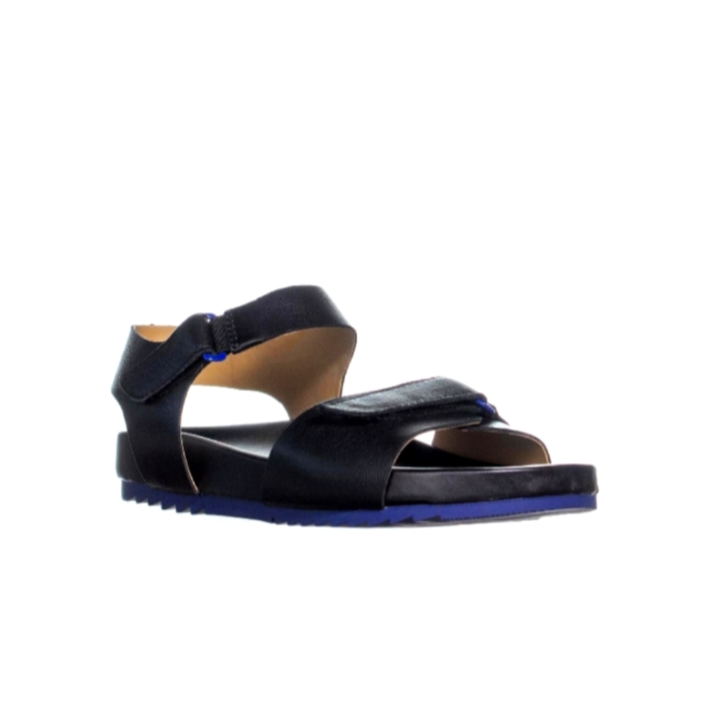 NIB Naturalizer Ari black leather sandals sz 9W
